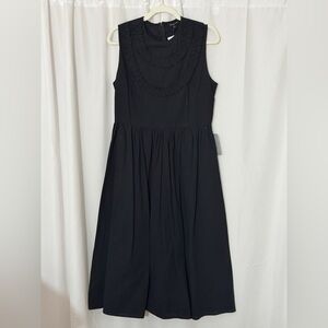 Elegant Black Area Stars Dress